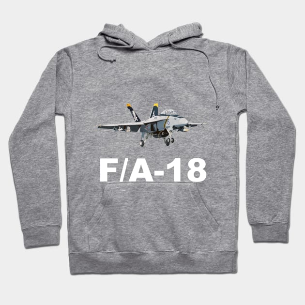 FA-18 Hornet Hoodie by Wayne Brant Images